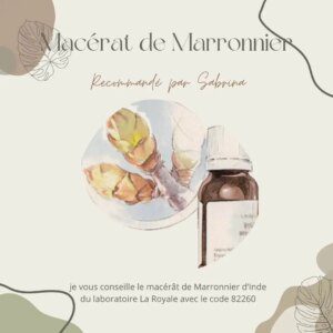 Macérat de marronnier
