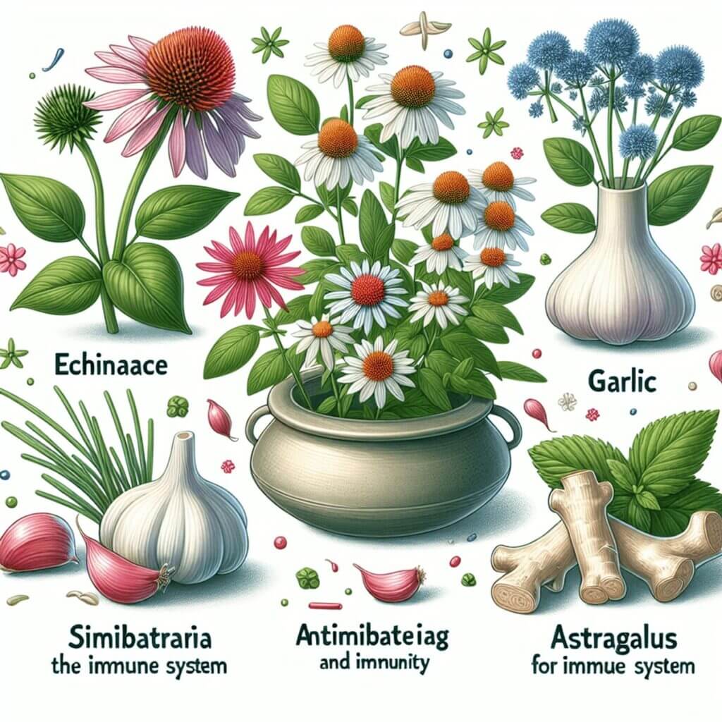 Renforcez votre système immunitaire avec ces plantes Renforcez votre système immunitaire avec ces plantes