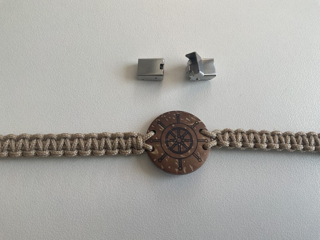 Bracelet de protection énergétique avec fermoir inox