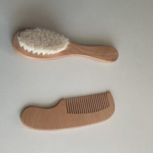 Brosse et peigne énergétiques pour bébé