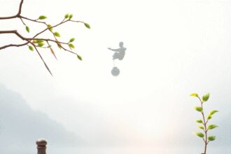Un cadre tranquille comprenant des aiguilles d'acupuncture, des remèdes à base de plantes et des plantes apaisantes, incarnant la médecine traditio...