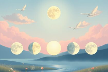 Énergie féminine et cycles lunaires : créer des rituels adaptés à chaque phase du mois
