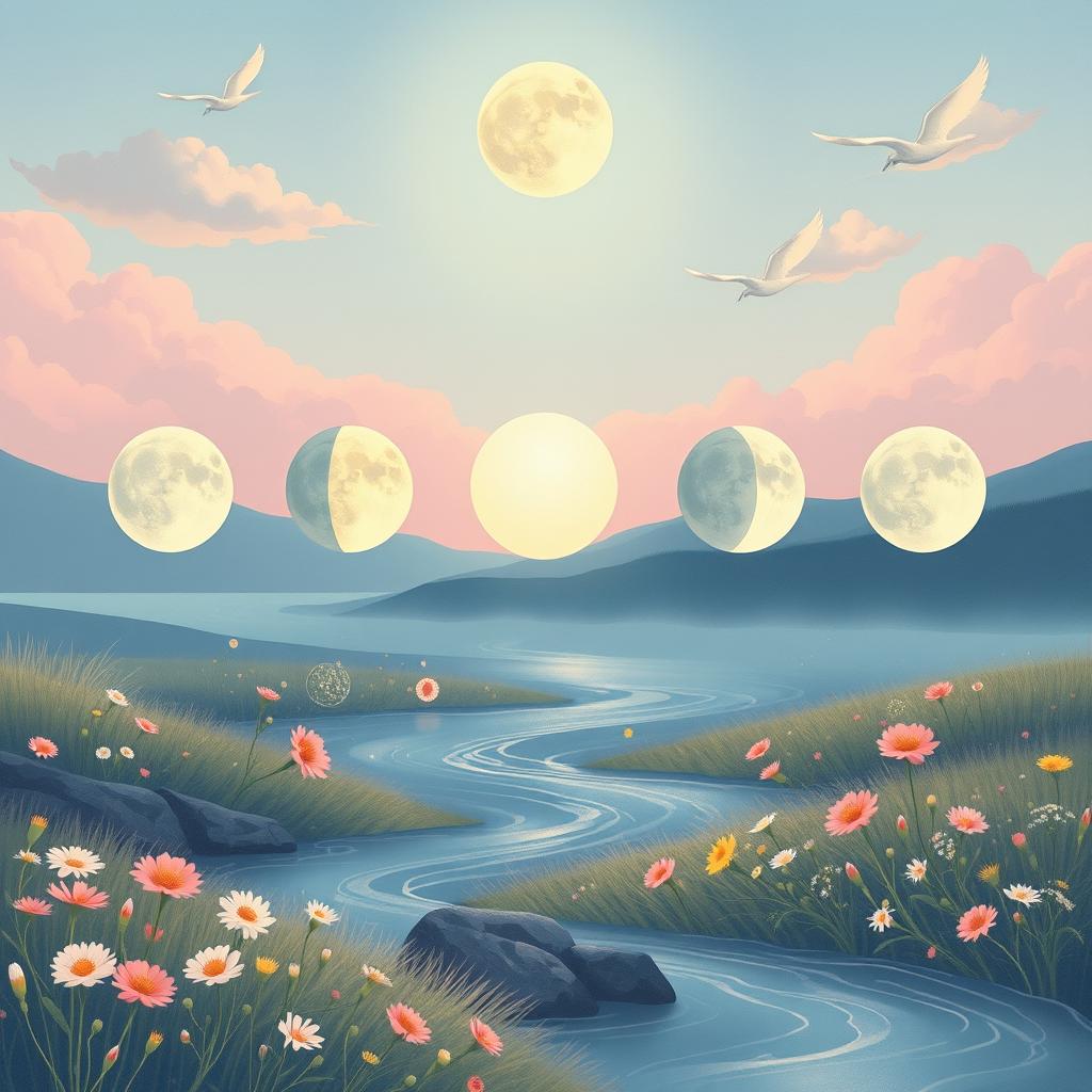 Énergie féminine et cycles lunaires : créer des rituels adaptés à chaque phase du mois