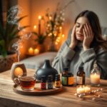 Créer un rituel du soir apaisant avec tisanes, huiles essentielles et auto-massages relaxants