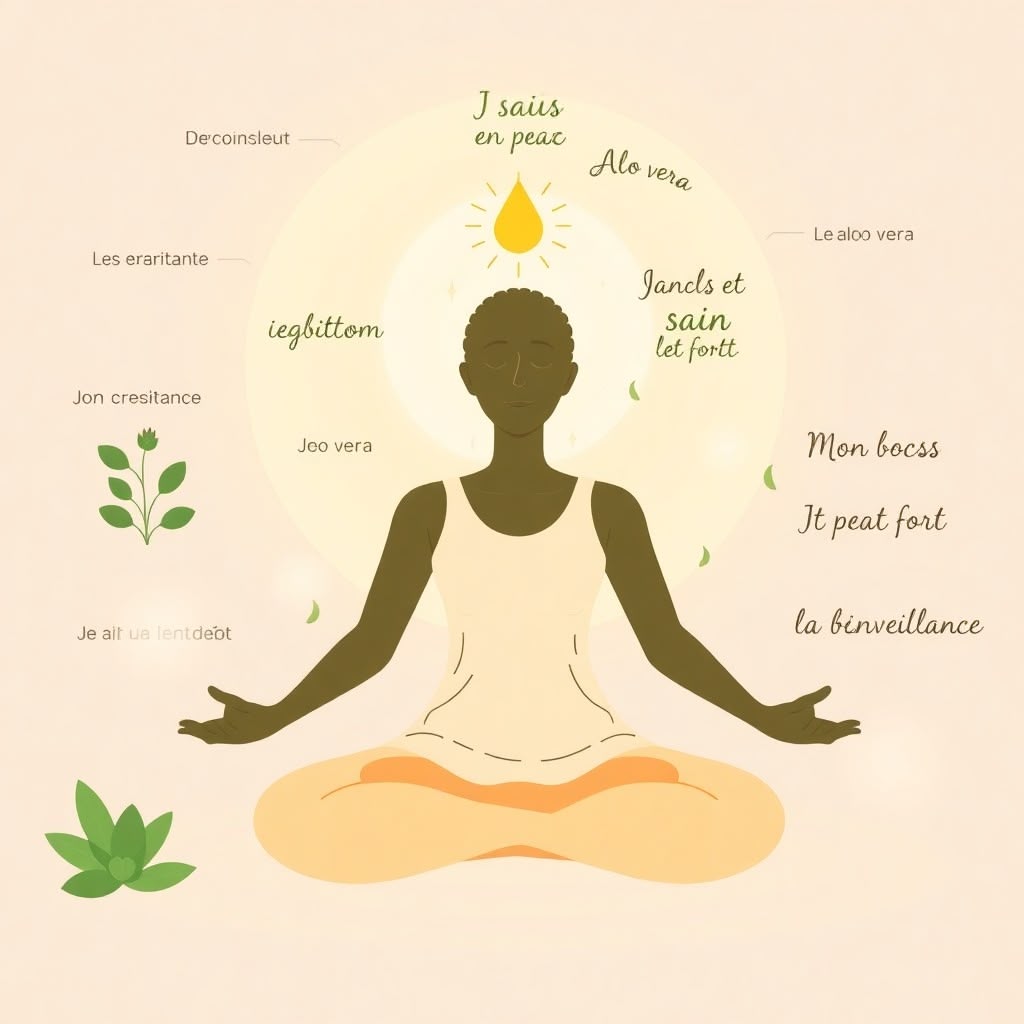 Comment utiliser les affirmations positives dans une routine de soins holistiques quotidiens