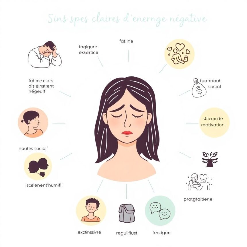 12 indicateurs d’énergie négative et stratégies pour la transformer