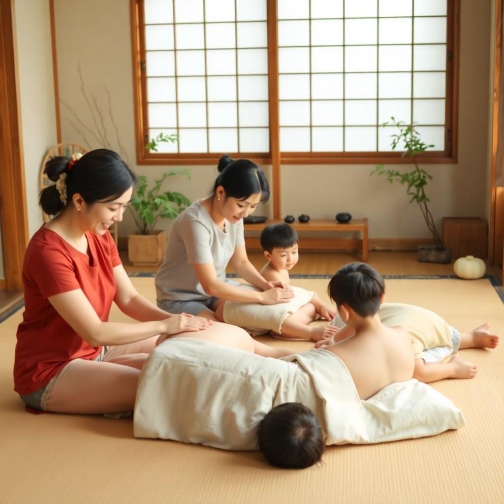 Le shiatsu familial : gestes simples à apprendre chez soi pour apaiser les tensions énergétiques