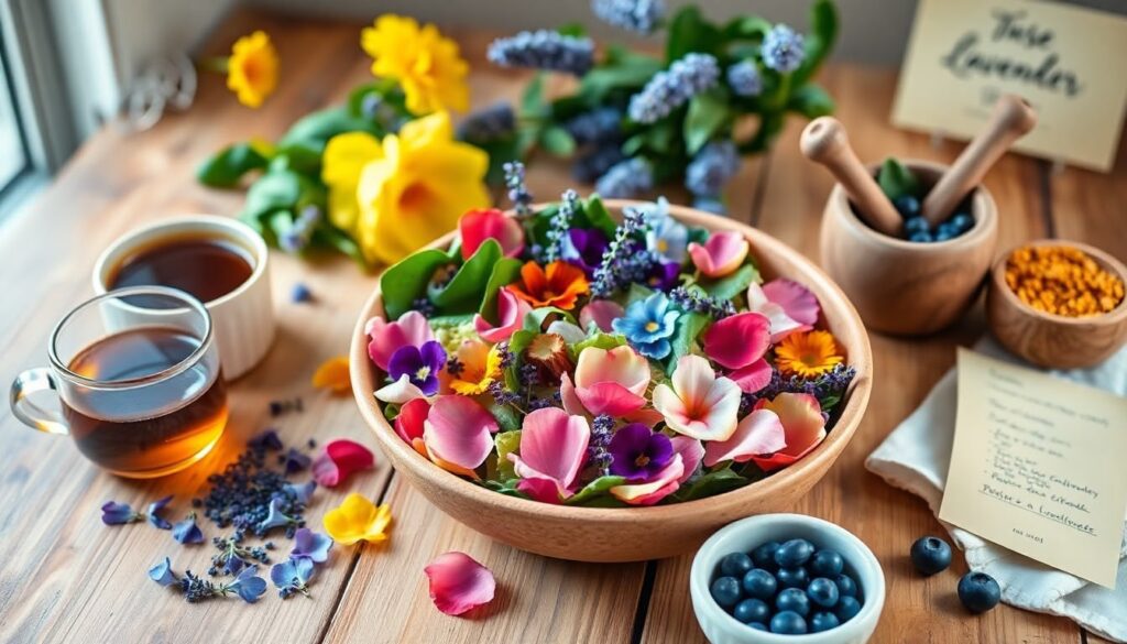 Soutenir sa santé mentale grâce aux fleurs comestibles dans son alimentation quotidienne