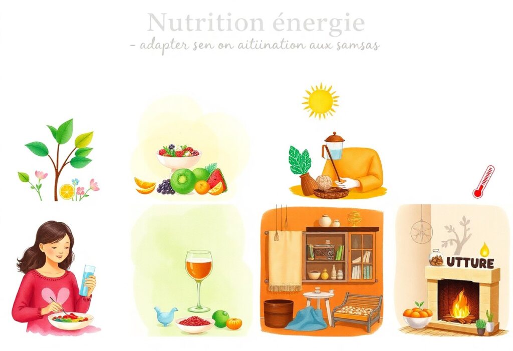 Nutrition énergétique : comment adapter son alimentation aux saisons pour rester en forme