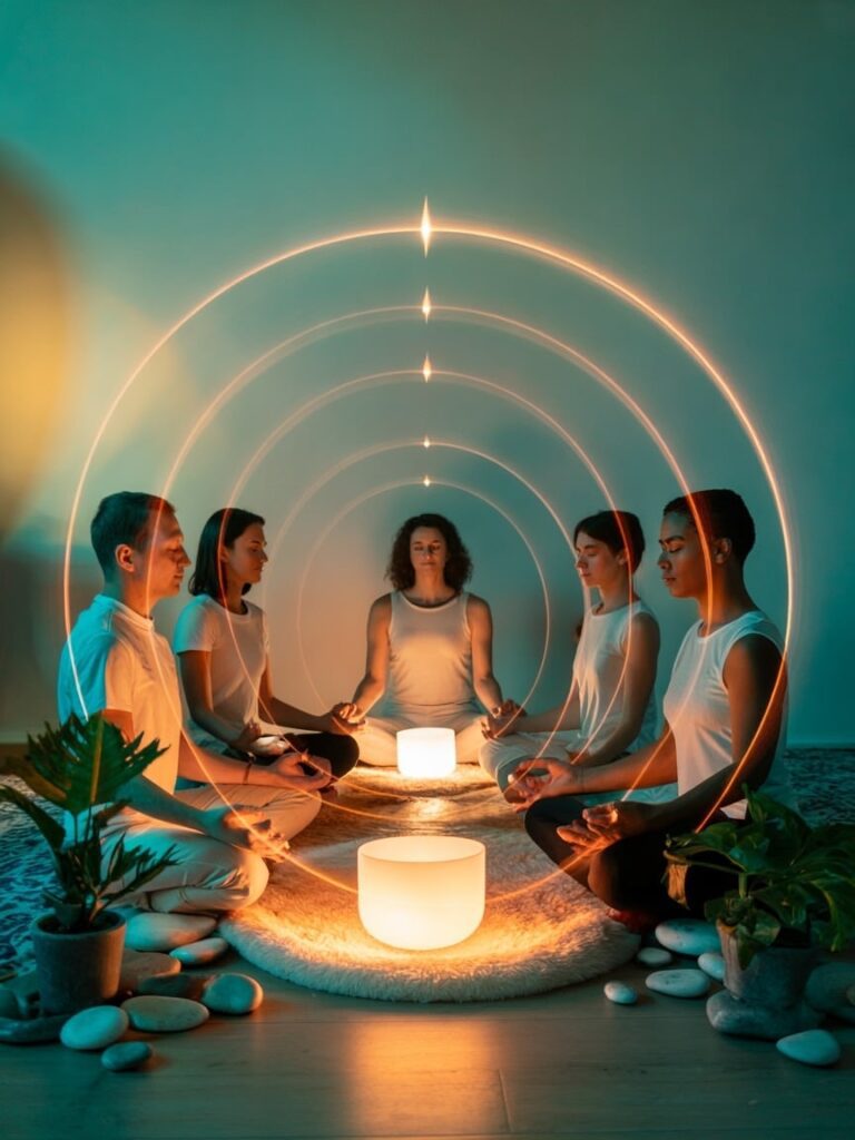 Méditation guidée sonore : comment utiliser les fréquences vibratoires pour l'auto-guérison