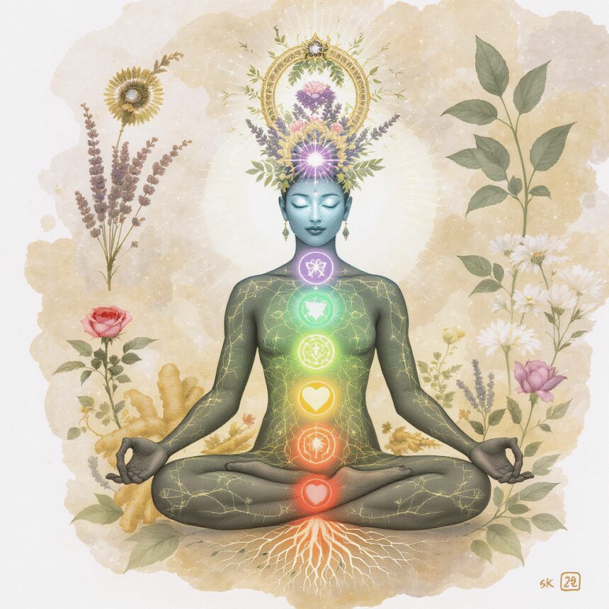 7 plantes médicinales qui rééquilibrent vos centres énergétiques : le secret ancestral pour retrouver votre vitalité