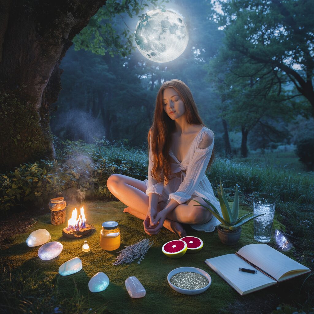 Rituels lunaires et énergie féminine : créer une routine harmonieuse adaptée à chaque cycle lunaire