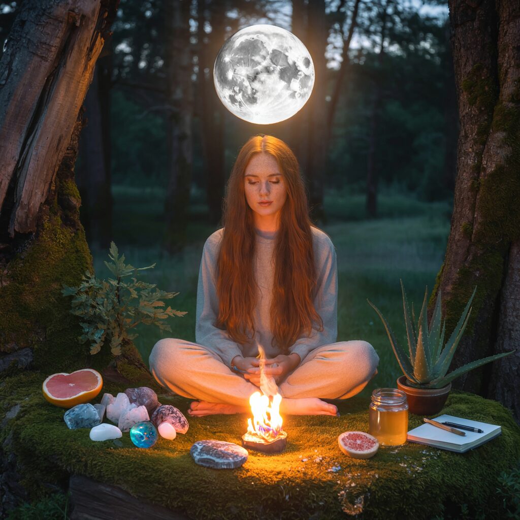 Rituels lunaires et énergie féminine : créer une routine harmonieuse adaptée à chaque cycle lunaire