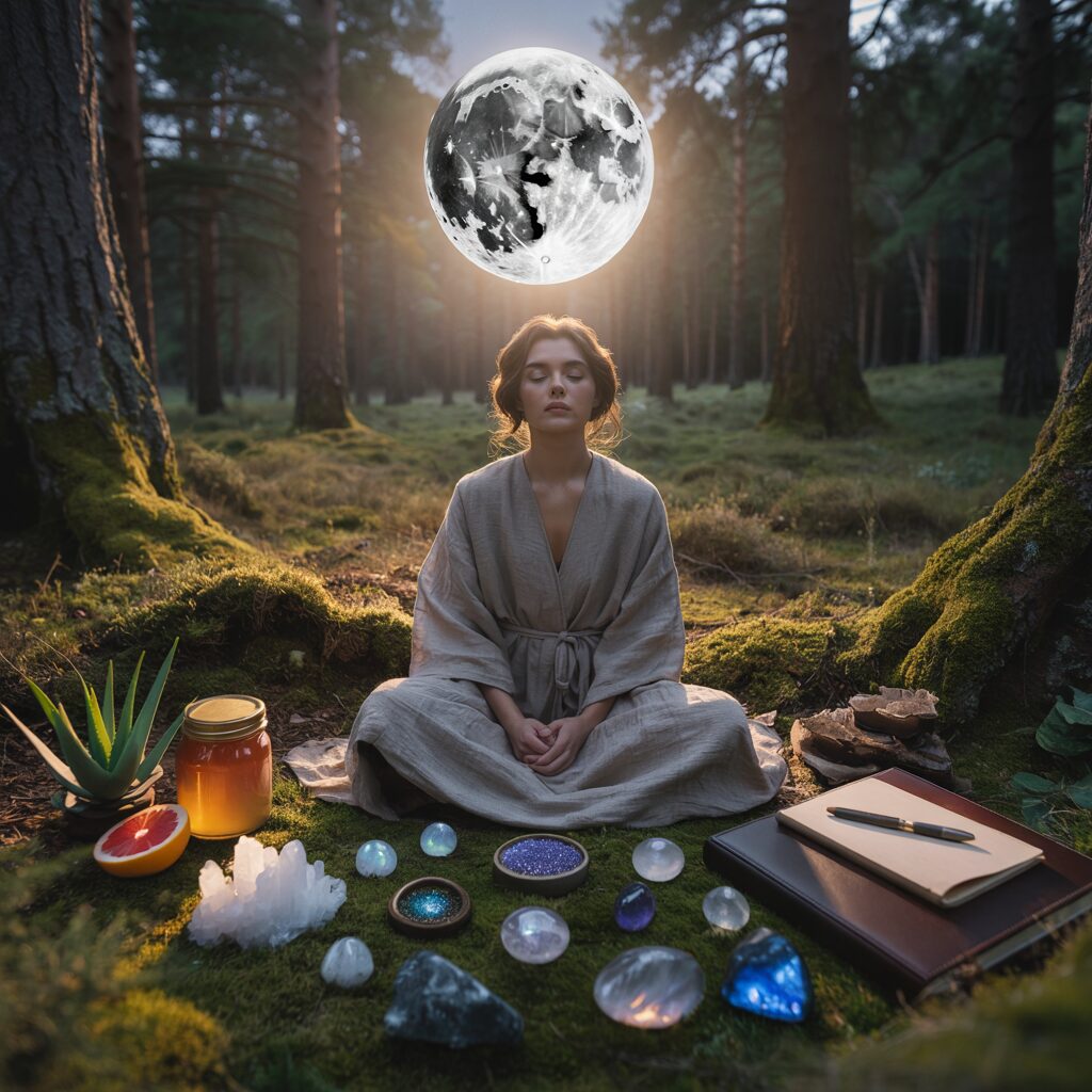 Rituels lunaires et énergie féminine : créer une routine harmonieuse adaptée à chaque cycle lunaire