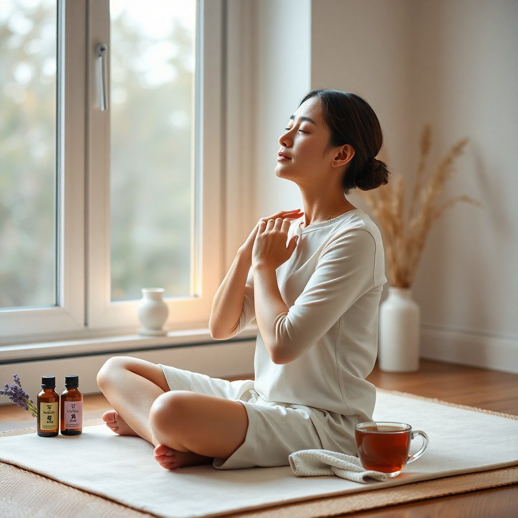 Guide pratique de l'auto-massage énergétique pour soulager les tensions musculaires à la maison