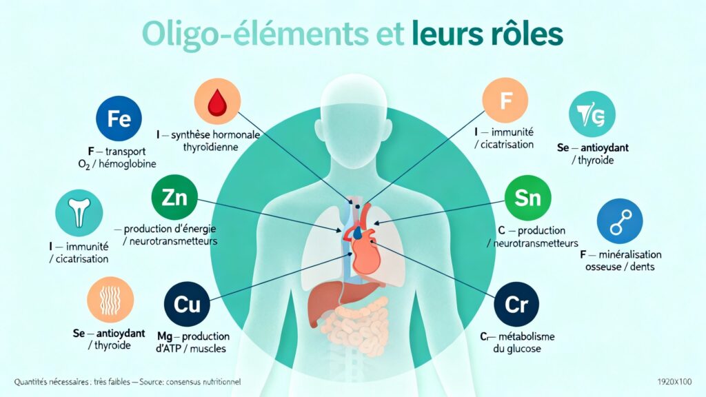 Le rôle des oligo-éléments dans l’énergie vitale et la prévention du burn-out Le rôle des oligo-éléments dans l’énergie vitale et la prévention du burn-out