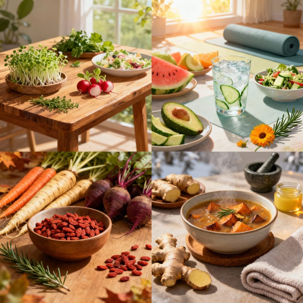 Adapter son alimentation aux saisons selon la naturopathie moderne Adapter son alimentation aux saisons selon la naturopathie moderne