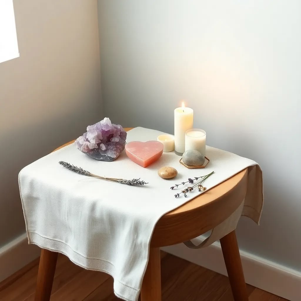 Créer un autel énergétique minimaliste chez soi : guide pas à pas