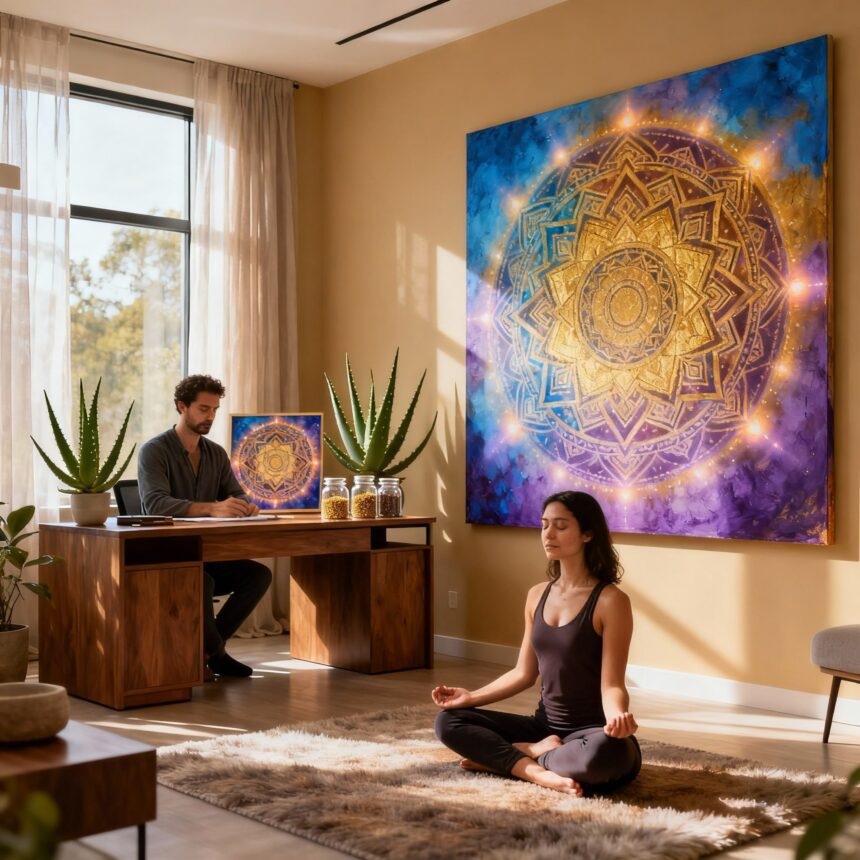 Le pouvoir des mandalas vibratoires dans le recentrage mental et spirituel moderne Le pouvoir des mandalas vibratoires dans le recentrage mental et spirituel moderne