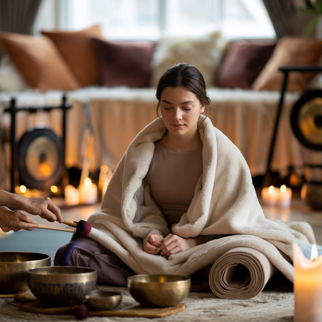 L’art de la relaxation profonde par les bains sonores à domicile