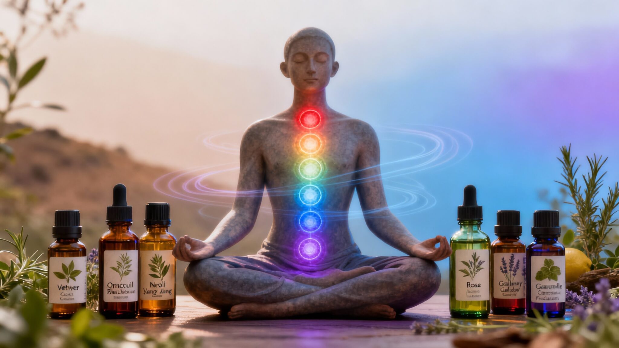 L’aromathérapie vibratoire : huiles essentielles et chakras, mode d’emploi 2025 L’aromathérapie vibratoire : huiles essentielles et chakras, mode d’emploi 2025