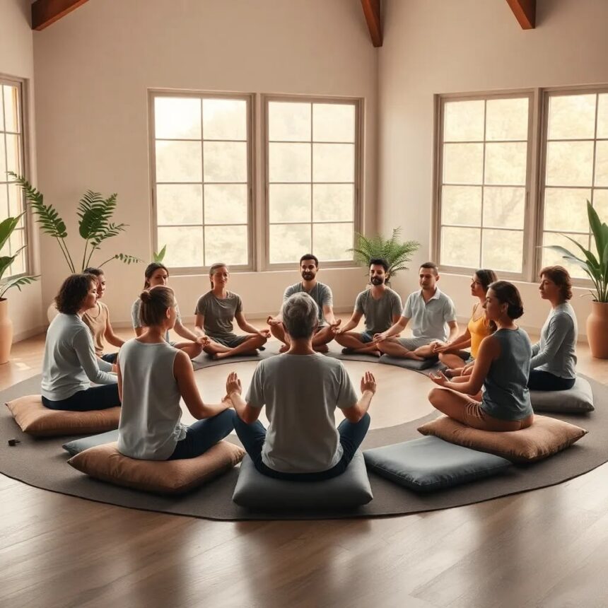 Cercles de méditation collective : avantages prouvés sur le bien-être global