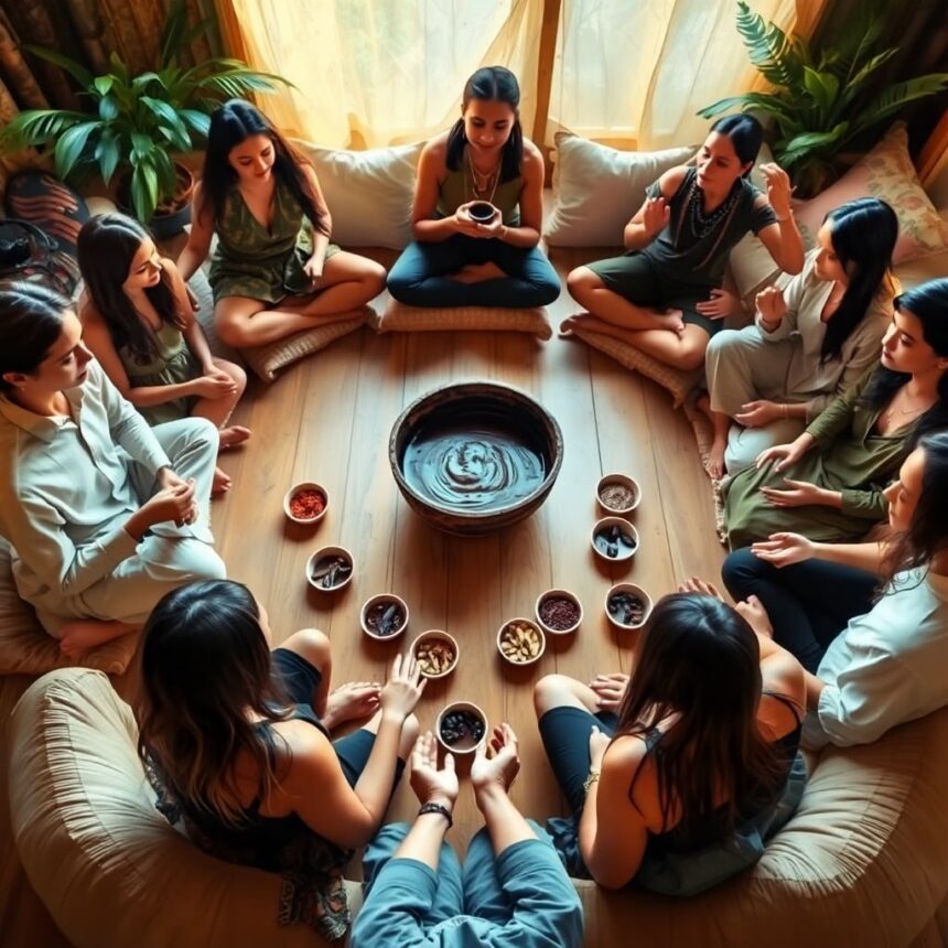 Le pouvoir du cacao cérémoniel dans la reconnexion émotionnelle et énergétique en groupe Le pouvoir du cacao cérémoniel dans la reconnexion émotionnelle et énergétique en groupe