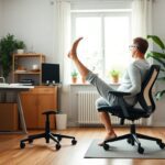 Pratiquer le yoga énergétique sur chaise : solutions accessibles en télétravail prolongé